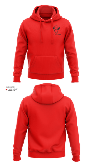 Hoodie, DC-1 Outlaws, , Teamtime, Team time, sublimation, custom sports apparel, team uniforms, spirit wear, spiritwear, sports uniforms, custom shirts, team store, custom team store, fundraiser sports, apparel fundraiser