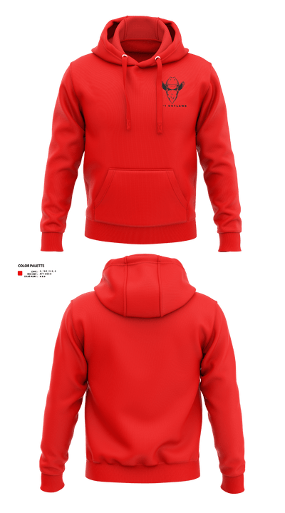 DC-1 Outlaws 94538191 Hoodie - 2