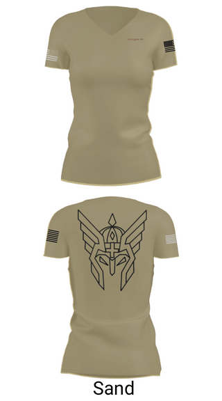 Womens Short Sleeve Vneck Shirt, Evac PLT, RSS, 2CR, , Teamtime, Team time, sublimation, custom sports apparel, team uniforms, spirit wear, spiritwear, sports uniforms, custom shirts, team store, custom team store, fundraiser sports, apparel fundraiser
