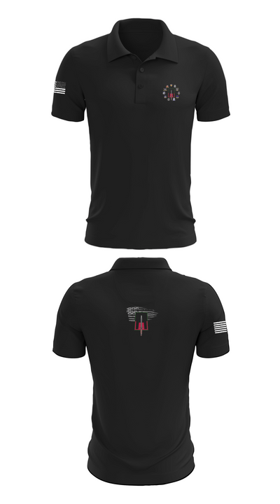 5th Armored Brigade 44800890 Short Sleeve Performance Polo - 27