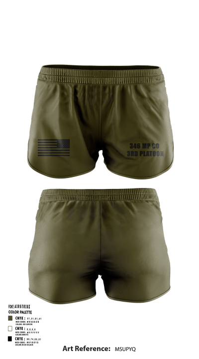 346 MP CO 3rd Platoon 43320857 Ranger Panties - 115