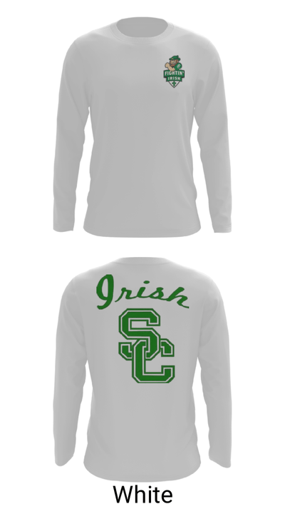 Springfield Catholic High School Soccer 49768521 Long Sleeve Performance Shirt - 7