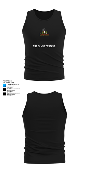 Tank Top, The sawss podcast, , Teamtime, Team time, sublimation, custom sports apparel, team uniforms, spirit wear, spiritwear, sports uniforms, custom shirts, team store, custom team store, fundraiser sports, apparel fundraiser