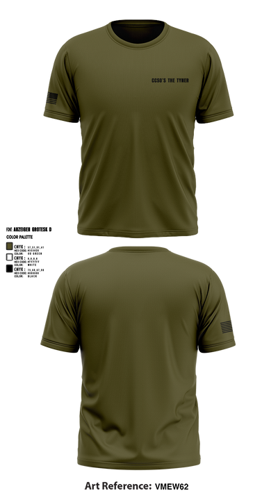 CCSO’s The Tyner 24512857 Short Sleeve Performance Shirt - 1