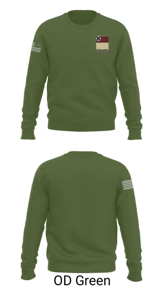 Crew Neck Sweatshirt, HHD 166th Regiment, Army, Teamtime, Team time, sublimation, custom sports apparel, team uniforms, spirit wear, spiritwear, sports uniforms, custom shirts, team store, custom team store, fundraiser sports, apparel fundraiser