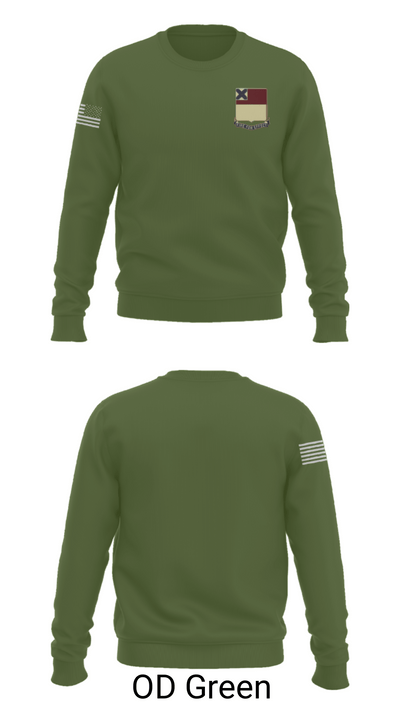 HHD 166th Regiment 4853273 Crew Neck Sweatshirt - 45
