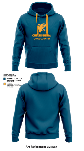 Hoodie, Cheltenham High School Cross Country, Cross Country, Teamtime, Team time, sublimation, custom sports apparel, team uniforms, spirit wear, spiritwear, sports uniforms, custom shirts, team store, custom team store, fundraiser sports, apparel fundraiser