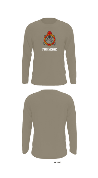 Long Sleeve Performance Shirt, FMS Moore, Army, Teamtime, Team time, sublimation, custom sports apparel, team uniforms, spirit wear, spiritwear, sports uniforms, custom shirts, team store, custom team store, fundraiser sports, apparel fundraiser