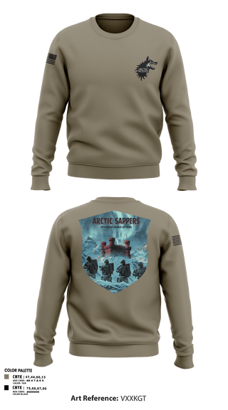 Crew Neck Sweatshirt, A CO, 70 BEB, Army, Teamtime, Team time, sublimation, custom sports apparel, team uniforms, spirit wear, spiritwear, sports uniforms, custom shirts, team store, custom team store, fundraiser sports, apparel fundraiser