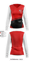 EHS Track & Field 59785569 Women's Long Sleeve V-neck Shirt - 5