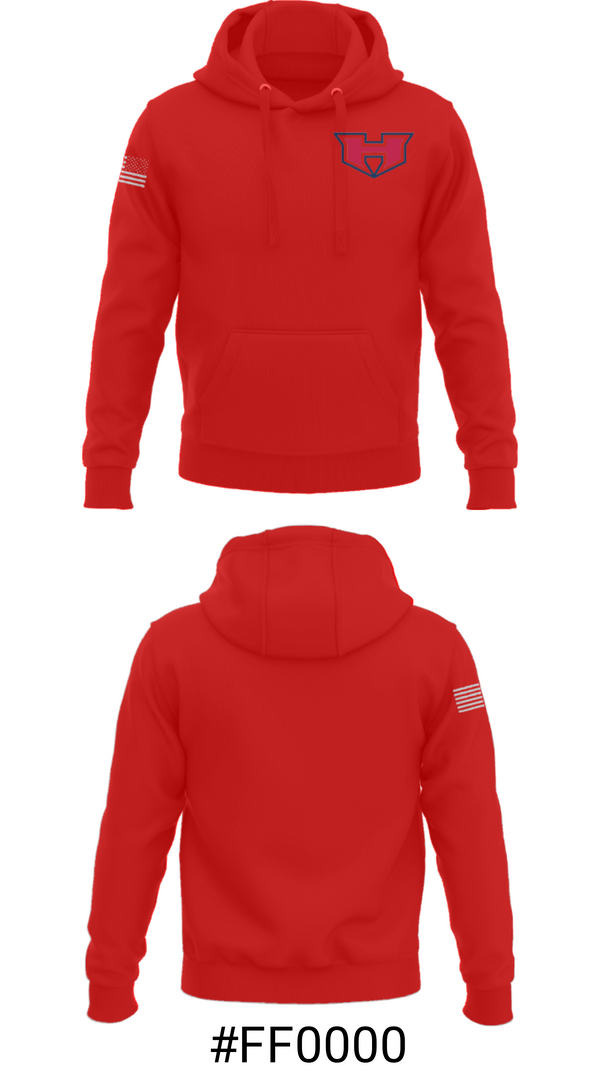 Hoodie, White House Heritage High School Track, Track & Field, Teamtime, Team time, sublimation, custom sports apparel, team uniforms, spirit wear, spiritwear, sports uniforms, custom shirts, team store, custom team store, fundraiser sports, apparel fundraiser