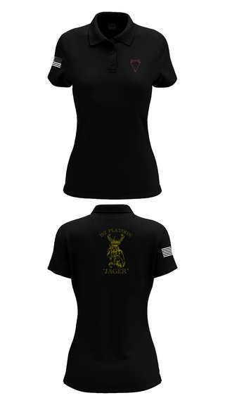 Womens Short Sleeve Performance Polo, MFRC, Army, Teamtime, Team time, sublimation, custom sports apparel, team uniforms, spirit wear, spiritwear, sports uniforms, custom shirts, team store, custom team store, fundraiser sports, apparel fundraiser