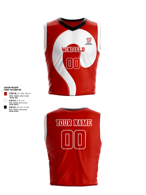Mens Basketball Jersey, Winfield High School Basketball, Men's Basketball, Teamtime, Team time, sublimation, custom sports apparel, team uniforms, spirit wear, spiritwear, sports uniforms, custom shirts, team store, custom team store, fundraiser sports, apparel fundraiser