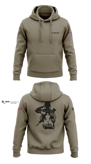 Hoodie, SGT Nelms, National Guard, Teamtime, Team time, sublimation, custom sports apparel, team uniforms, spirit wear, spiritwear, sports uniforms, custom shirts, team store, custom team store, fundraiser sports, apparel fundraiser