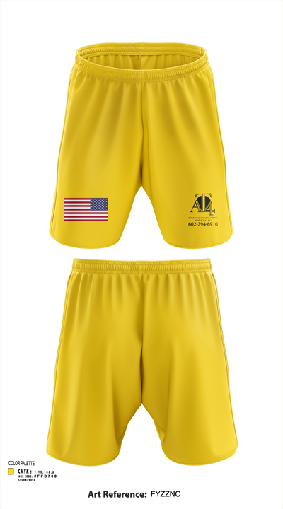 AT 4 pools and landscaping services llc 37065917 Athletic Shorts With Pockets - 103