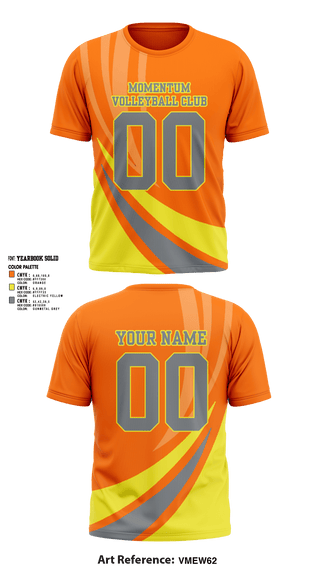 Short Sleeve Performance Shirt, Momentum Volleyball Club, Men's Volleyball, Teamtime, Team time, sublimation, custom sports apparel, team uniforms, spirit wear, spiritwear, sports uniforms, custom shirts, team store, custom team store, fundraiser sports, apparel fundraiser