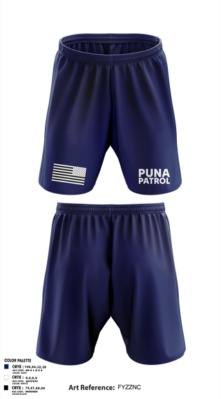 Athletic Shorts With Pockets, Puna Patrol, , Teamtime, Team time, sublimation, custom sports apparel, team uniforms, spirit wear, spiritwear, sports uniforms, custom shirts, team store, custom team store, fundraiser sports, apparel fundraiser