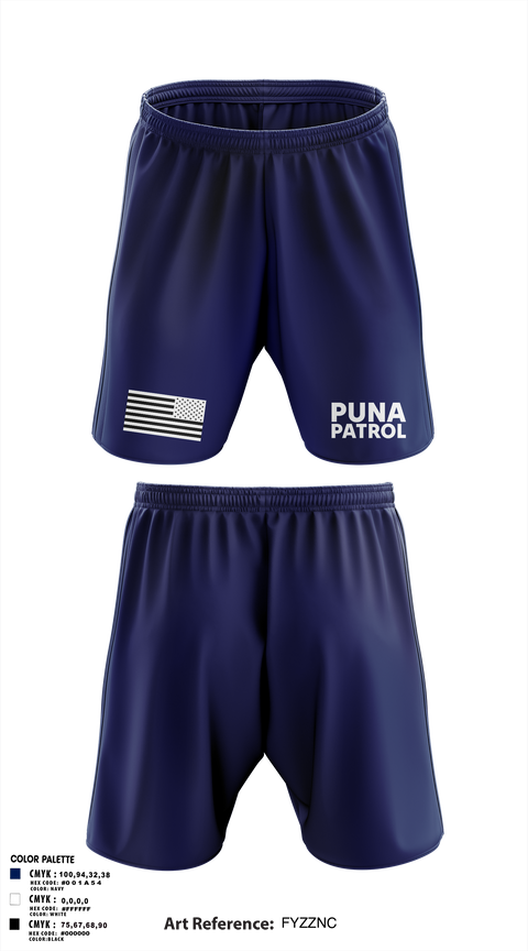 Athletic Shorts With Pockets, Puna Patrol, , Teamtime, Team time, sublimation, custom sports apparel, team uniforms, spirit wear, spiritwear, sports uniforms, custom shirts, team store, custom team store, fundraiser sports, apparel fundraiser