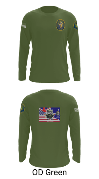 Long Sleeve Performance Shirt, USS CANBERRA (LCS 30), Navy, Teamtime, Team time, sublimation, custom sports apparel, team uniforms, spirit wear, spiritwear, sports uniforms, custom shirts, team store, custom team store, fundraiser sports, apparel fundraiser