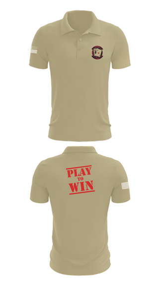 Short Sleeve Performance Polo, 21st AMU, , Teamtime, Team time, sublimation, custom sports apparel, team uniforms, spirit wear, spiritwear, sports uniforms, custom shirts, team store, custom team store, fundraiser sports, apparel fundraiser
