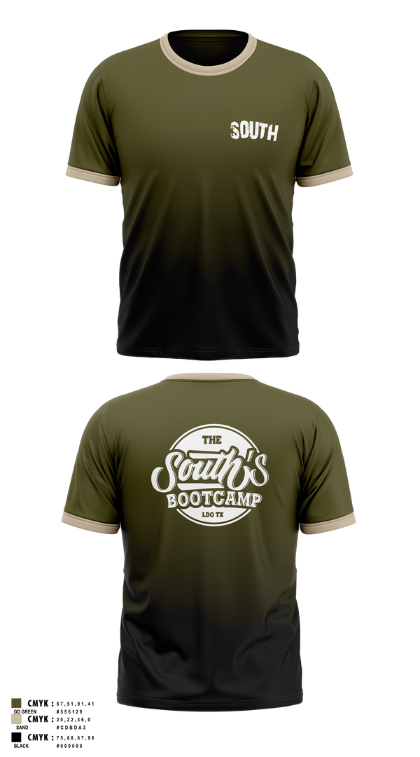 Short Sleeve Performance Shirt, South’s Boot Camp, , Teamtime, Team time, sublimation, custom sports apparel, team uniforms, spirit wear, spiritwear, sports uniforms, custom shirts, team store, custom team store, fundraiser sports, apparel fundraiser