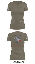 465 EVCC 45637531 Women's Short Sleeve V-neck Shirt - 68