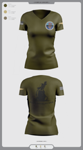 HMH-361 Flying Tigers 52896130 Women's Short Sleeve V-neck Shirt - 1