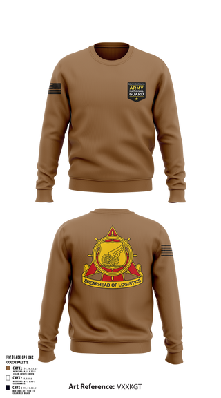 Crew Neck Sweatshirt, SOUTH CAROLINA ARMY NATIONAL GUARD, National Guard, Teamtime, Team time, sublimation, custom sports apparel, team uniforms, spirit wear, spiritwear, sports uniforms, custom shirts, team store, custom team store, fundraiser sports, apparel fundraiser