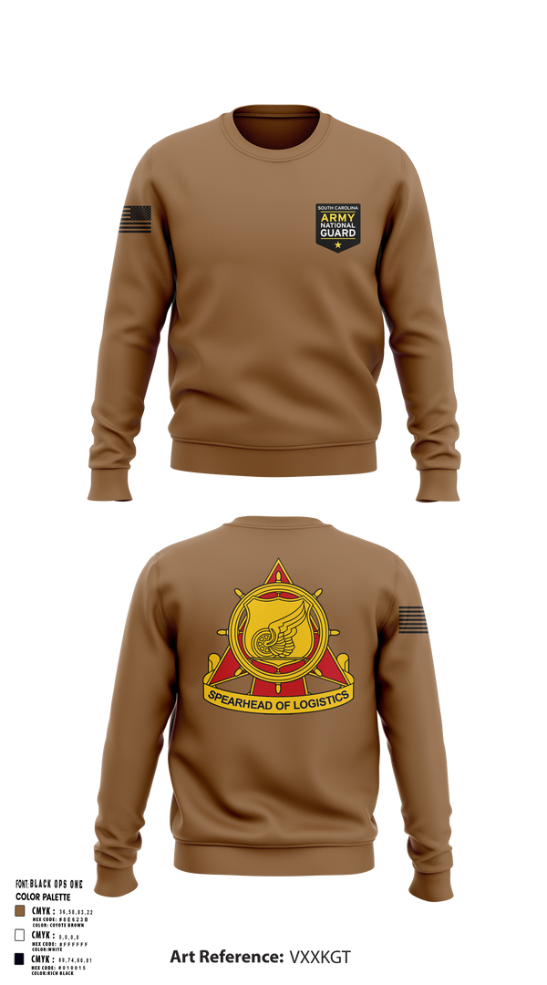 Crew Neck Sweatshirt, SOUTH CAROLINA ARMY NATIONAL GUARD, National Guard, Teamtime, Team time, sublimation, custom sports apparel, team uniforms, spirit wear, spiritwear, sports uniforms, custom shirts, team store, custom team store, fundraiser sports, apparel fundraiser