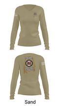 Major Crimes 85282762 Women's Long Sleeve V-neck Shirt - 92