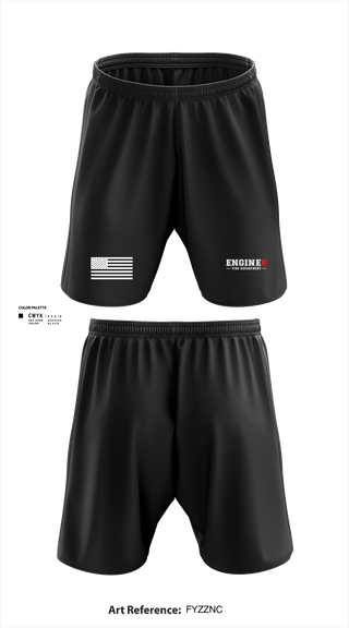 Athletic Shorts With Pockets, Engine 6, , Teamtime, Team time, sublimation, custom sports apparel, team uniforms, spirit wear, spiritwear, sports uniforms, custom shirts, team store, custom team store, fundraiser sports, apparel fundraiser