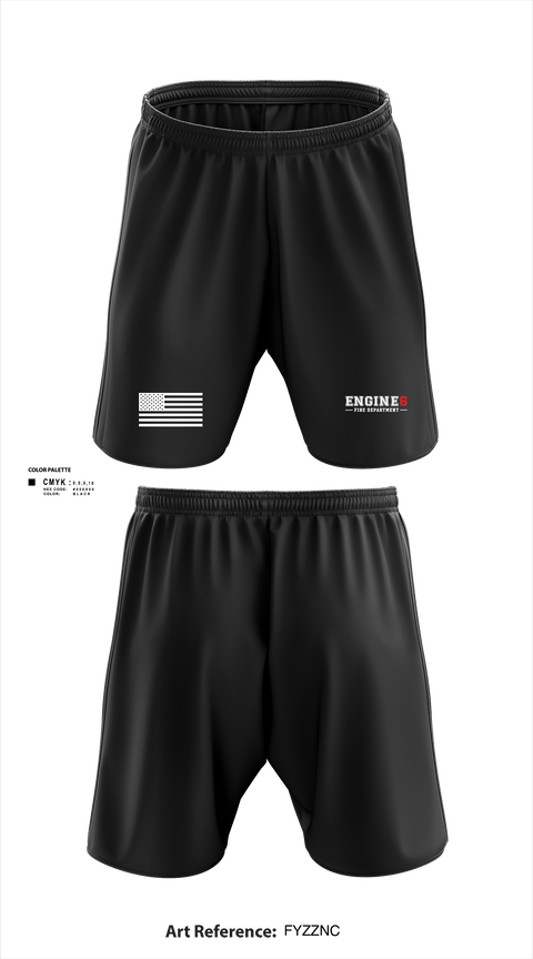 Athletic Shorts With Pockets, Engine 6, , Teamtime, Team time, sublimation, custom sports apparel, team uniforms, spirit wear, spiritwear, sports uniforms, custom shirts, team store, custom team store, fundraiser sports, apparel fundraiser
