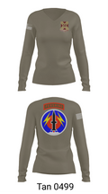 4/9 Field Artillery 56 Command (Pershing) 34975025 Women's Long Sleeve V-neck Shirt - 77