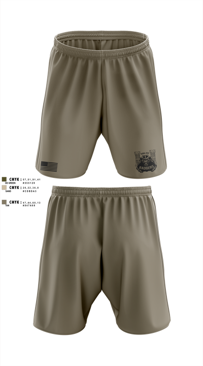 92nd Engineers 80974269 Athletic Shorts With Pockets - 5