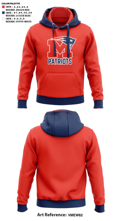 Marion High School Cheer 46116477 Hoodie - 41