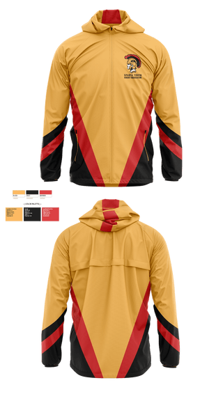 Windbreaker, Sparta Youth Football, Ice Hockey, Teamtime, Team time, sublimation, custom sports apparel, team uniforms, spirit wear, spiritwear, sports uniforms, custom shirts, team store, custom team store, fundraiser sports, apparel fundraiser