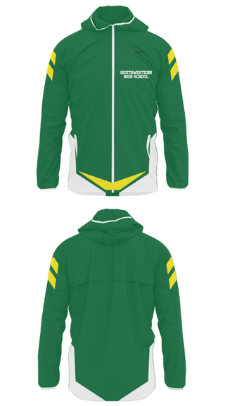 Windbreaker, Southwestern High School, Spirit Store, Teamtime, Team time, sublimation, custom sports apparel, team uniforms, spirit wear, spiritwear, sports uniforms, custom shirts, team store, custom team store, fundraiser sports, apparel fundraiser