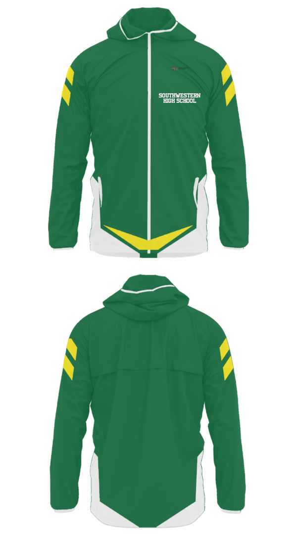 Windbreaker, Southwestern High School, Spirit Store, Teamtime, Team time, sublimation, custom sports apparel, team uniforms, spirit wear, spiritwear, sports uniforms, custom shirts, team store, custom team store, fundraiser sports, apparel fundraiser