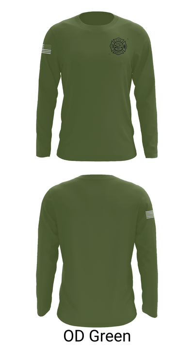 Ben Wheeler Fire 43777175 Long Sleeve Performance Shirt 46