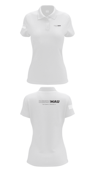 Womens Short Sleeve Performance Polo, Resin Mau, , Teamtime, Team time, sublimation, custom sports apparel, team uniforms, spirit wear, spiritwear, sports uniforms, custom shirts, team store, custom team store, fundraiser sports, apparel fundraiser