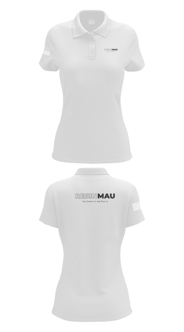 Womens Short Sleeve Performance Polo, Resin Mau, , Teamtime, Team time, sublimation, custom sports apparel, team uniforms, spirit wear, spiritwear, sports uniforms, custom shirts, team store, custom team store, fundraiser sports, apparel fundraiser