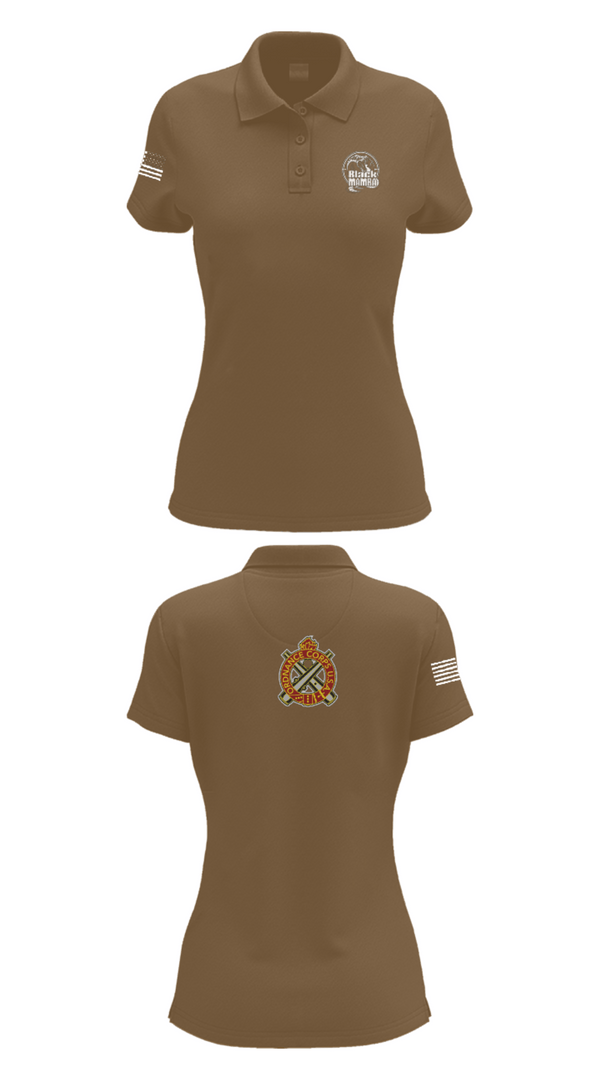 Women's Short Sleeve Performance Polo, 978th MP Comapny, , Teamtime, Team time, sublimation, custom sports apparel, team uniforms, spirit wear, spiritwear, sports uniforms, custom shirts, team store, custom team store, fundraiser sports, apparel fundraiser