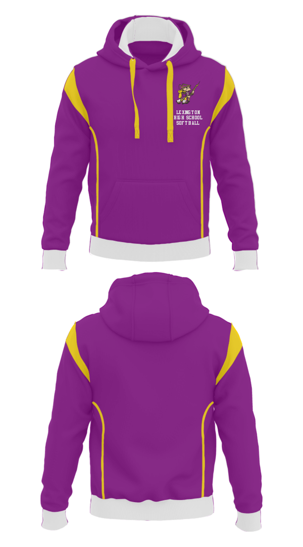 Hoodie, Lexington High School Softball, Softball, Teamtime, Team time, sublimation, custom sports apparel, team uniforms, spirit wear, spiritwear, sports uniforms, custom shirts, team store, custom team store, fundraiser sports, apparel fundraiser