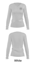 American R&R 90349498 Women's Long Sleeve V-neck Shirt - 16