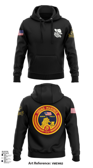 Hoodie, Rogue Valley, Marines, Teamtime, Team time, sublimation, custom sports apparel, team uniforms, spirit wear, spiritwear, sports uniforms, custom shirts, team store, custom team store, fundraiser sports, apparel fundraiser