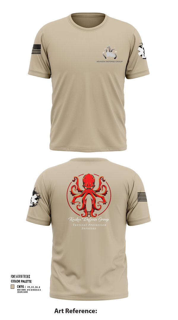 Short Sleeve Performance Shirt, Kraken Defense Group, , Teamtime, Team time, sublimation, custom sports apparel, team uniforms, spirit wear, spiritwear, sports uniforms, custom shirts, team store, custom team store, fundraiser sports, apparel fundraiser