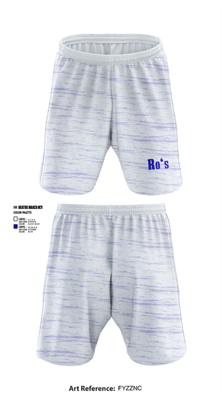 Athletic Shorts With Pockets, Ro‘s, , Teamtime, Team time, sublimation, custom sports apparel, team uniforms, spirit wear, spiritwear, sports uniforms, custom shirts, team store, custom team store, fundraiser sports, apparel fundraiser