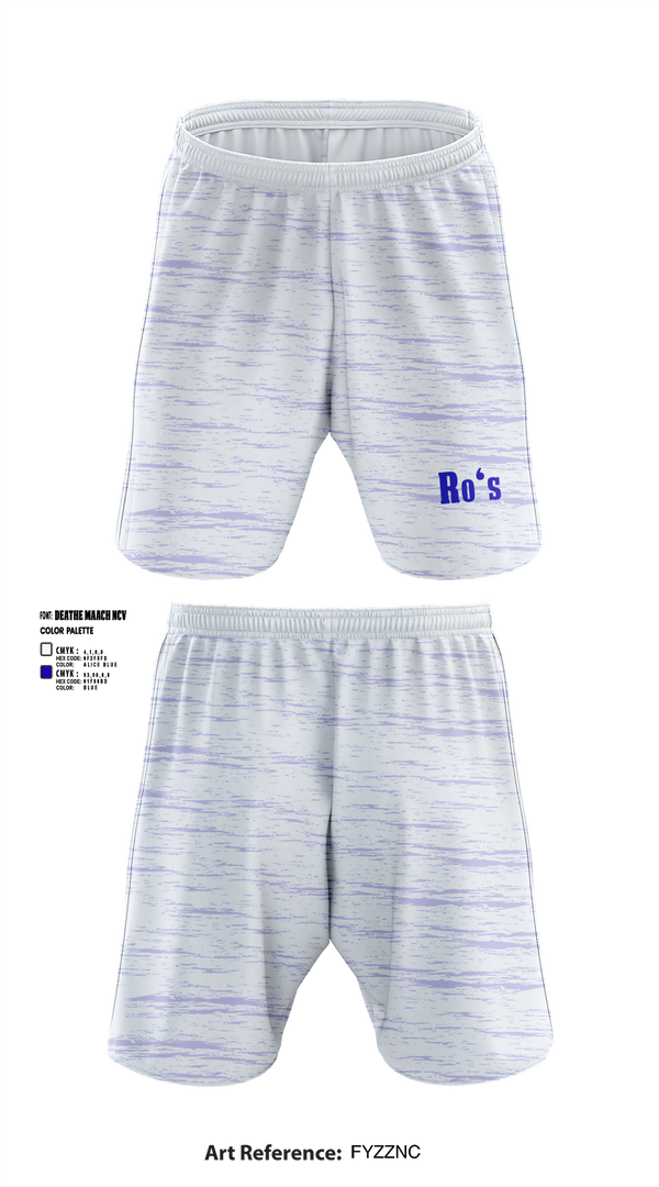 Athletic Shorts With Pockets, Ro‘s, , Teamtime, Team time, sublimation, custom sports apparel, team uniforms, spirit wear, spiritwear, sports uniforms, custom shirts, team store, custom team store, fundraiser sports, apparel fundraiser