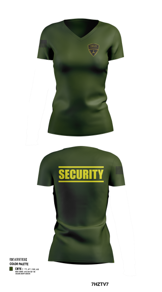 Womens Short Sleeve Vneck Shirt, Zeus Protections, Police, Teamtime, Team time, sublimation, custom sports apparel, team uniforms, spirit wear, spiritwear, sports uniforms, custom shirts, team store, custom team store, fundraiser sports, apparel fundraiser