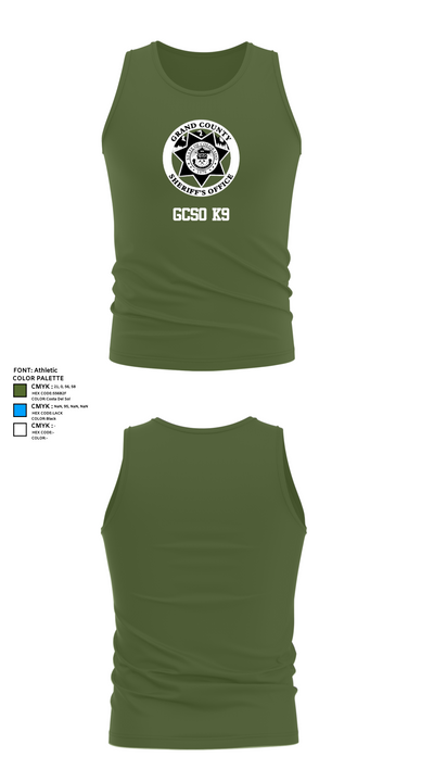 GCSO K9 19813935 Tank Top - 56